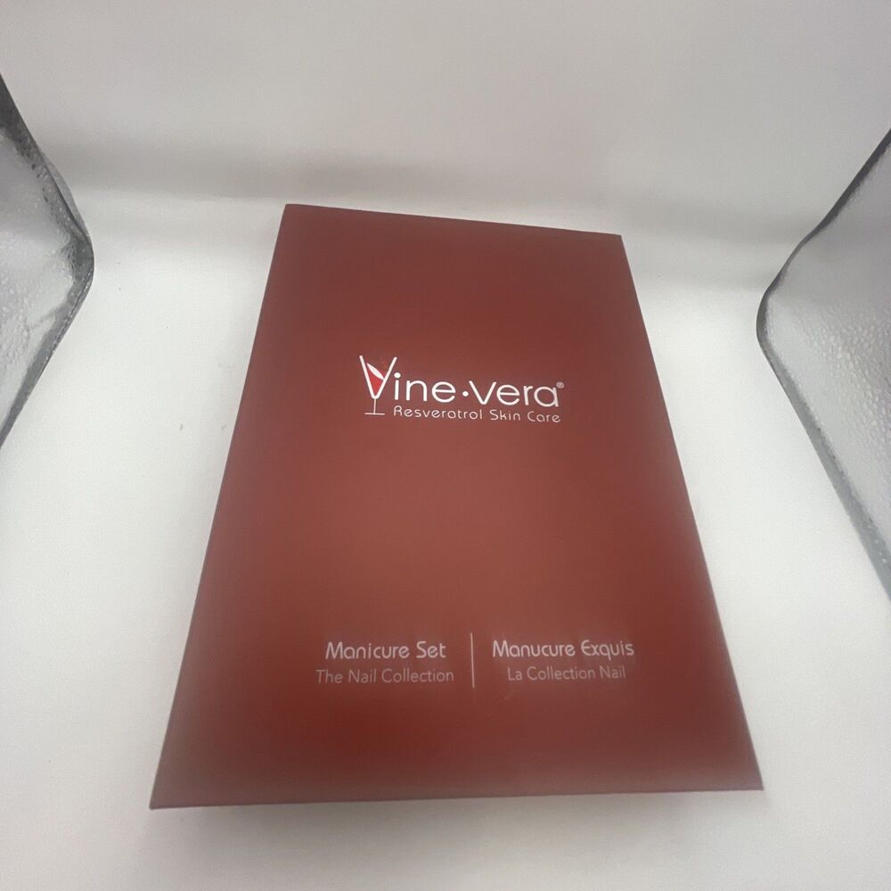 Vine Vera Resveratrol Skin Care Manicure Set The Nail Collection New